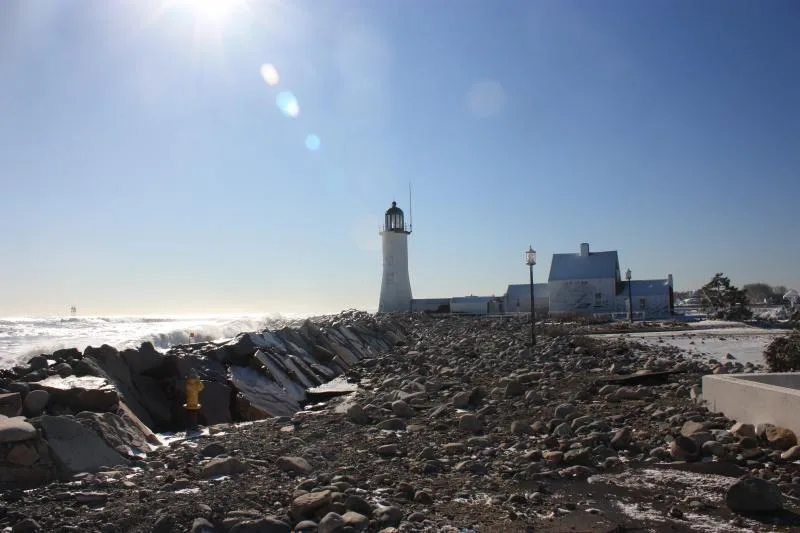 Cedar Point after the February 2013 blizzard