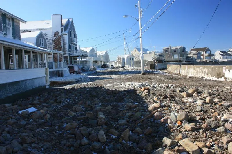 Cedar Point after the February 2013 blizzard