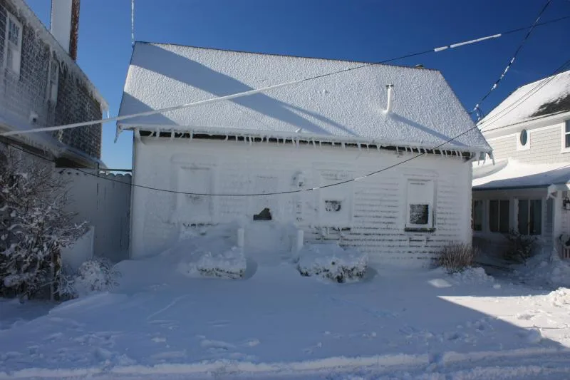 Cedar Point after the February 2013 blizzard